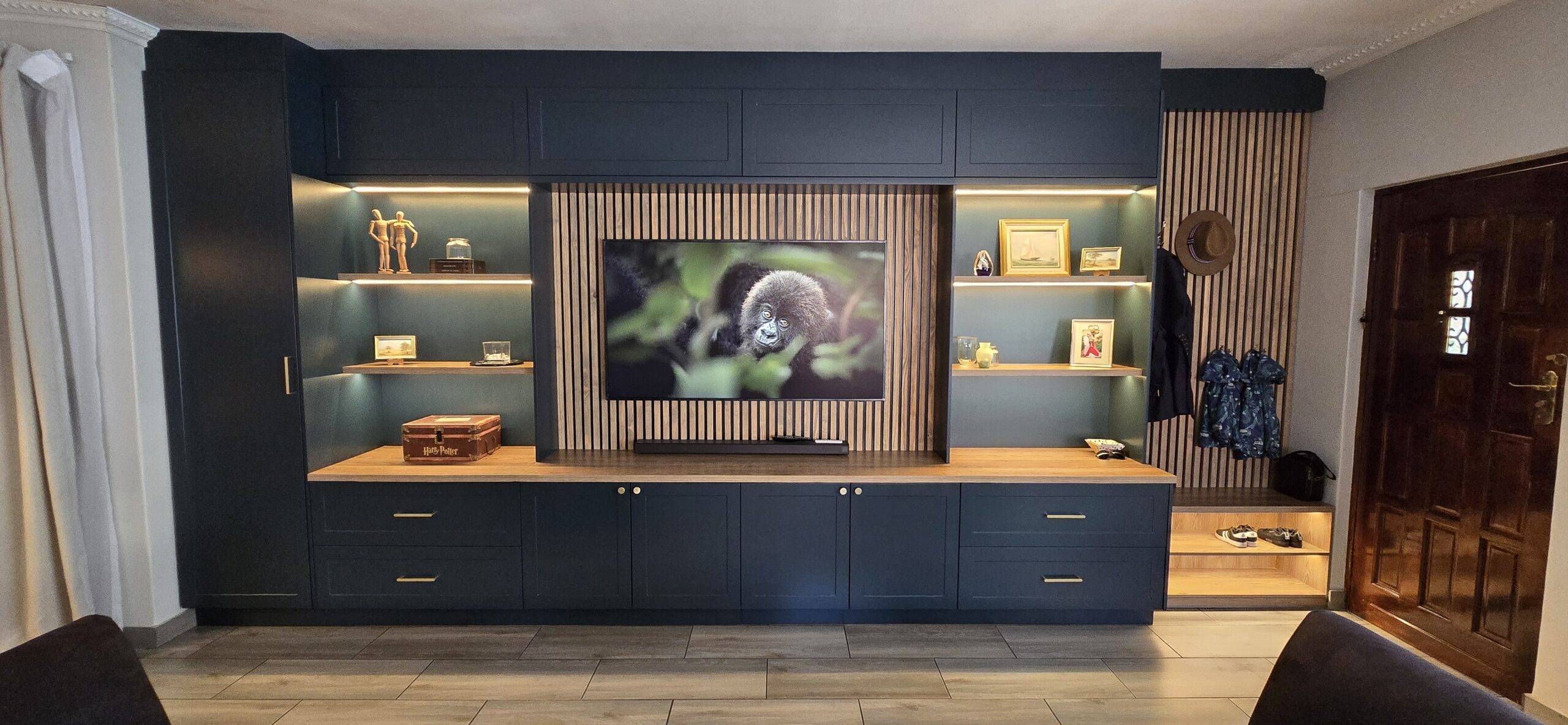 Storage-Focused Entertainment Walls Storage-Focused Entertainment Walls