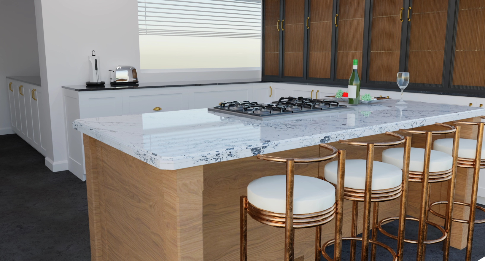 Kitchen Designers Johannesburg An Image of a 3D kitchen design
