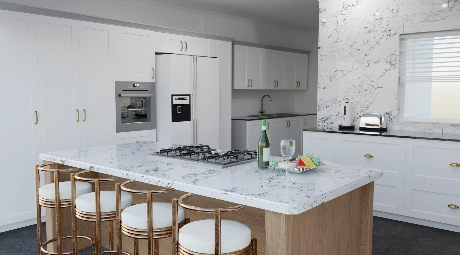 kitchen designer Kitchen designer 3D render